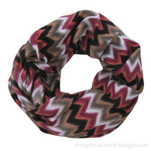 100% Polyester Necklace Scarf, Made of Voile, OEM Orders are Welcome